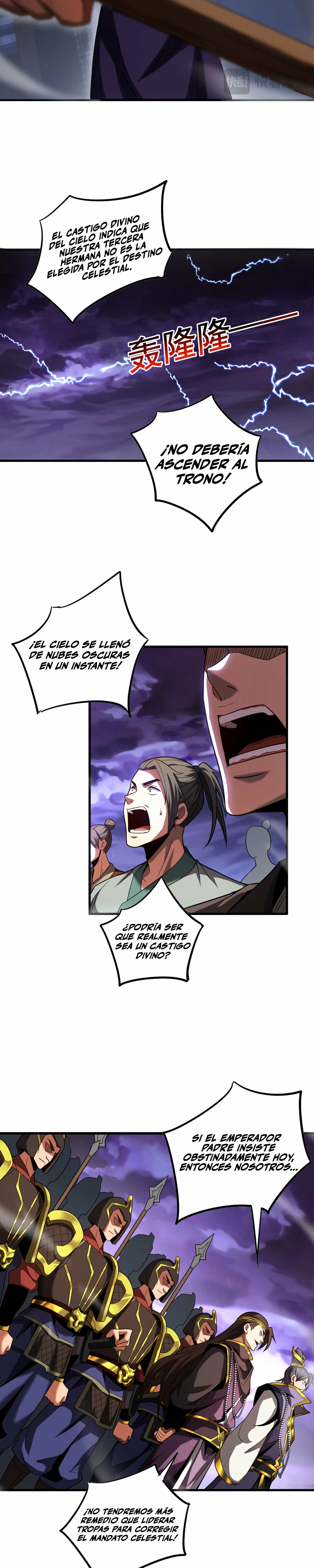 Mientras mis discípulas se matan, yo me relajo! capítulo 71, página 4
