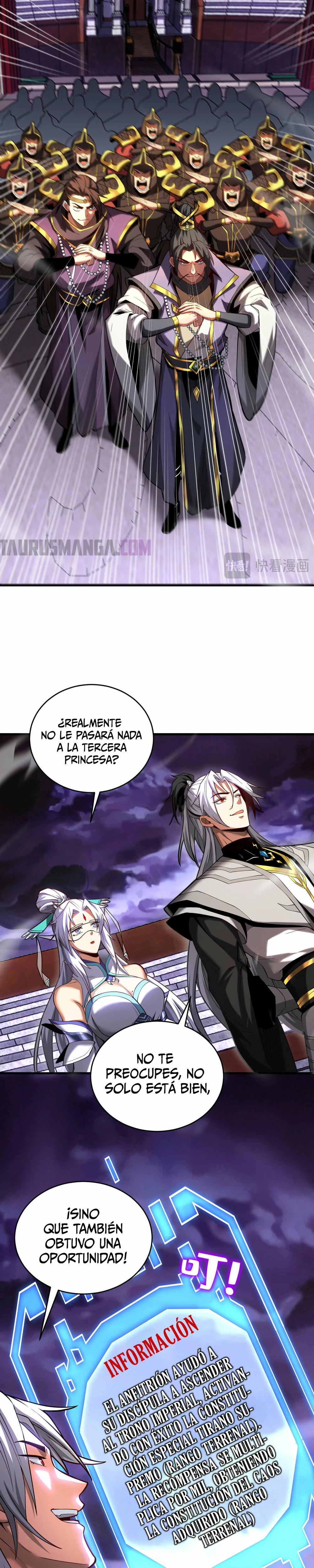 Mientras mis discípulas se matan, yo me relajo! capítulo 71, página 6