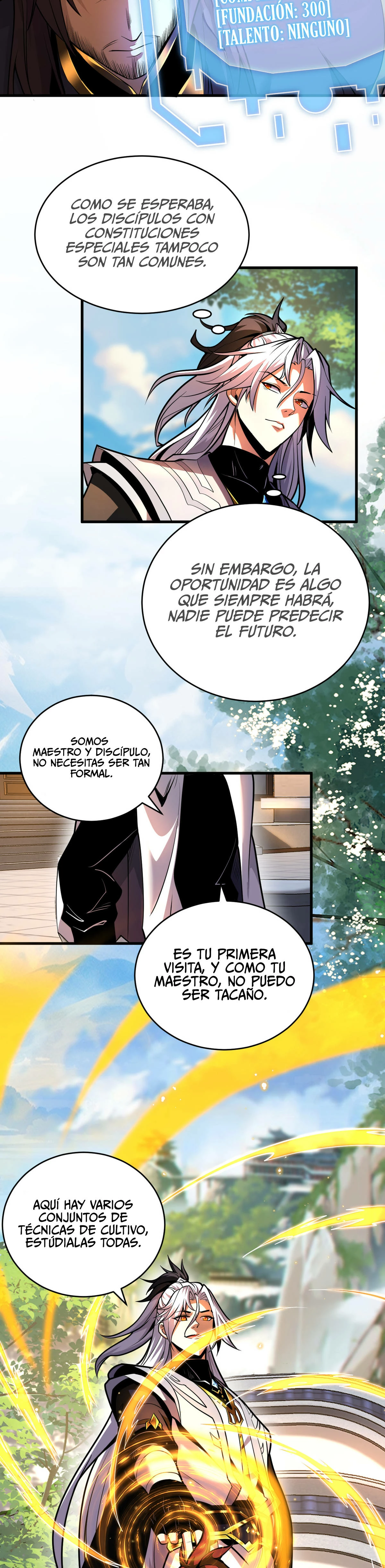 Mientras mis discípulas se matan, yo me relajo! capítulo 73, página 8