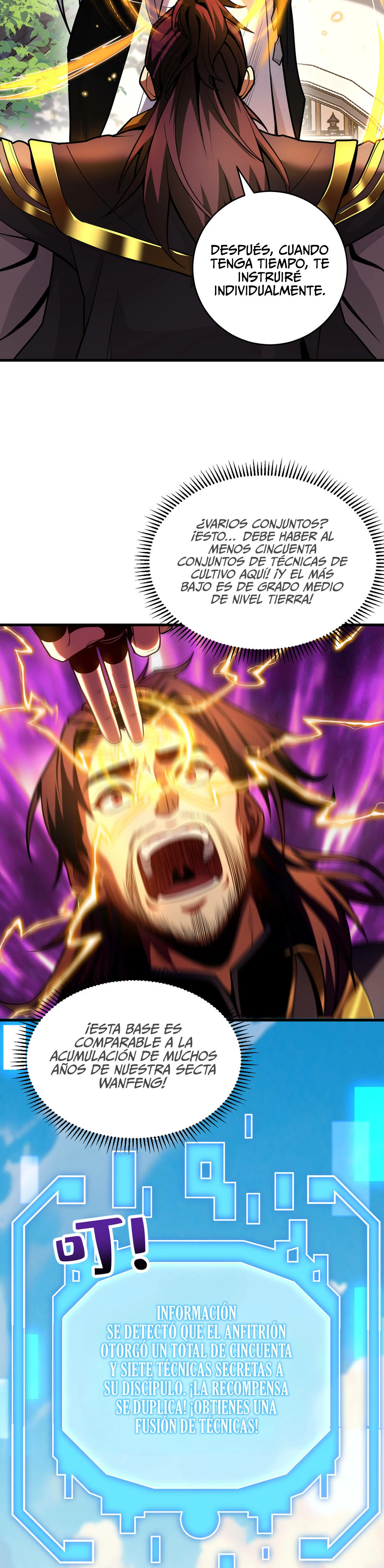 Mientras mis discípulas se matan, yo me relajo! capítulo 73, página 9