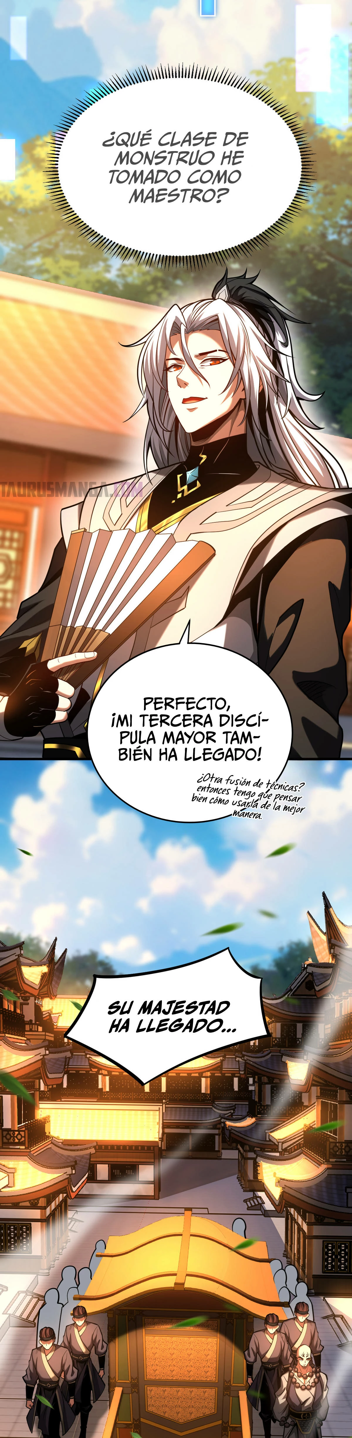 Mientras mis discípulas se matan, yo me relajo! capítulo 73, página 10