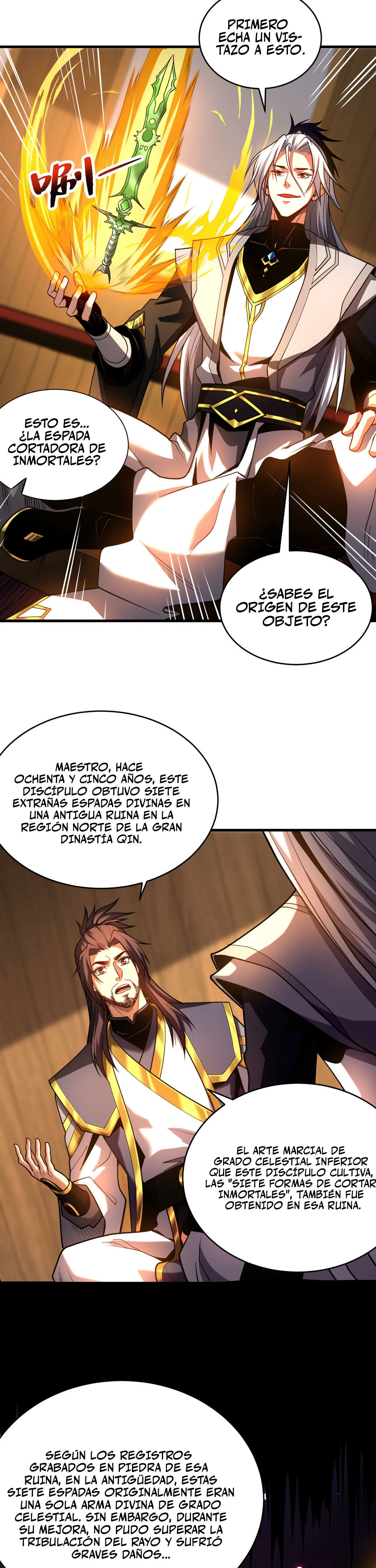 Mientras mis discípulas se matan, yo me relajo! capítulo 74, página 9