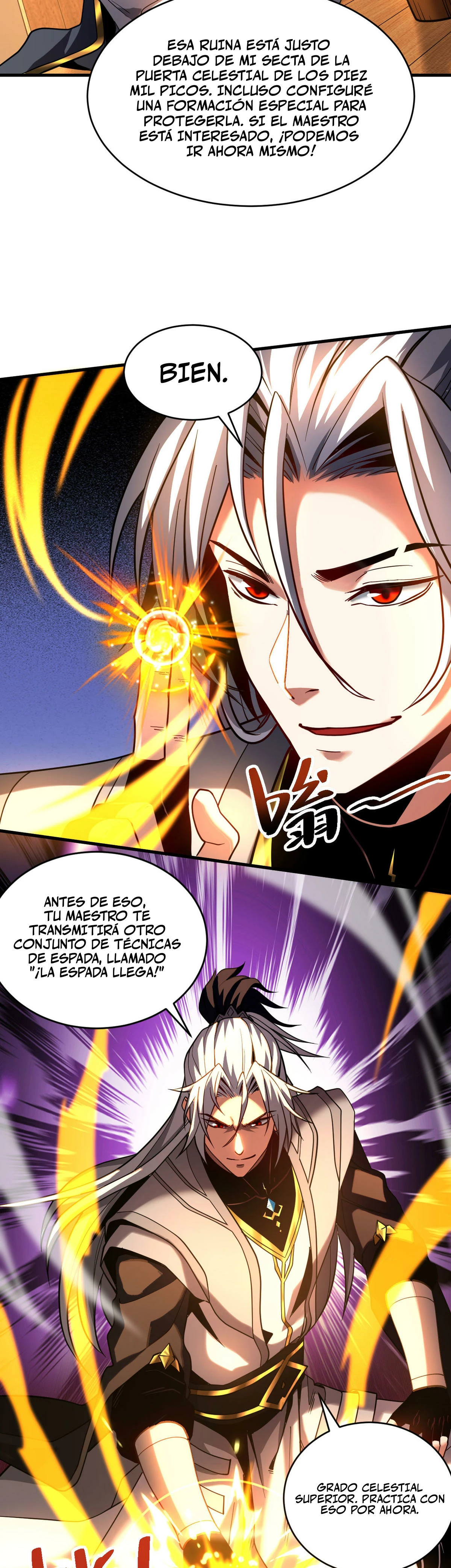 Mientras mis discípulas se matan, yo me relajo! capítulo 74, página 12