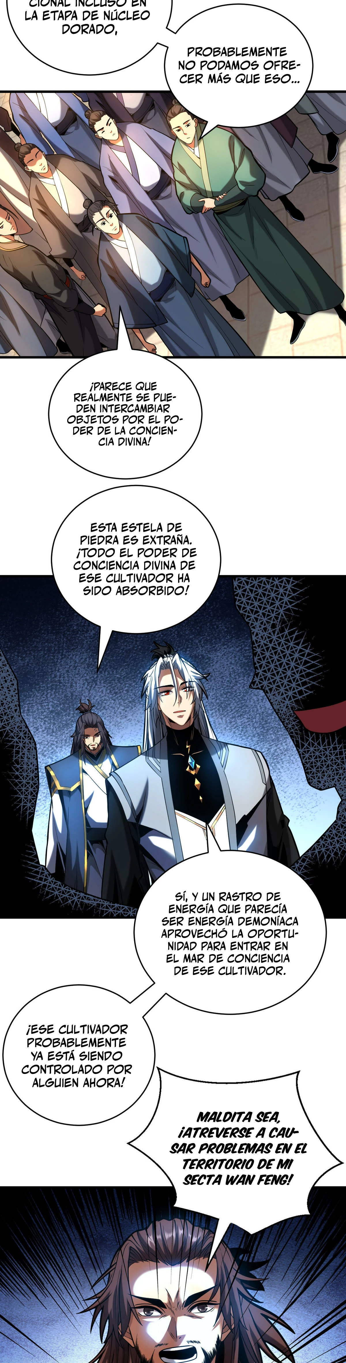 Mientras mis discípulas se matan, yo me relajo! capítulo 75, página 15