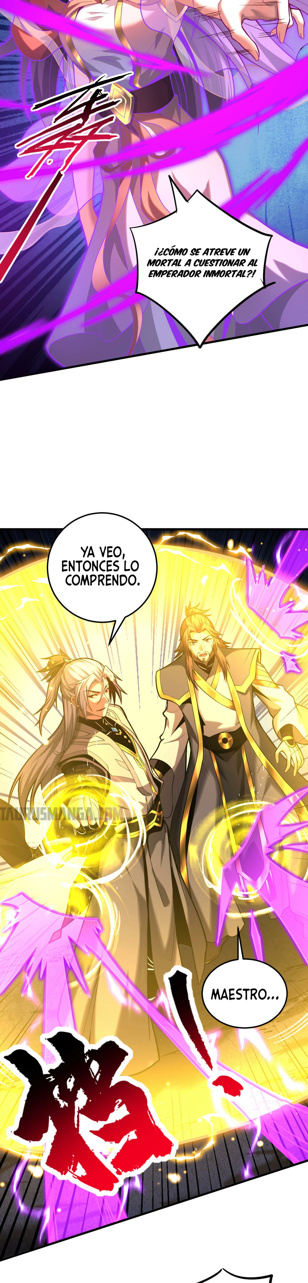Mientras mis discípulas se matan, yo me relajo! capítulo 78, página 4