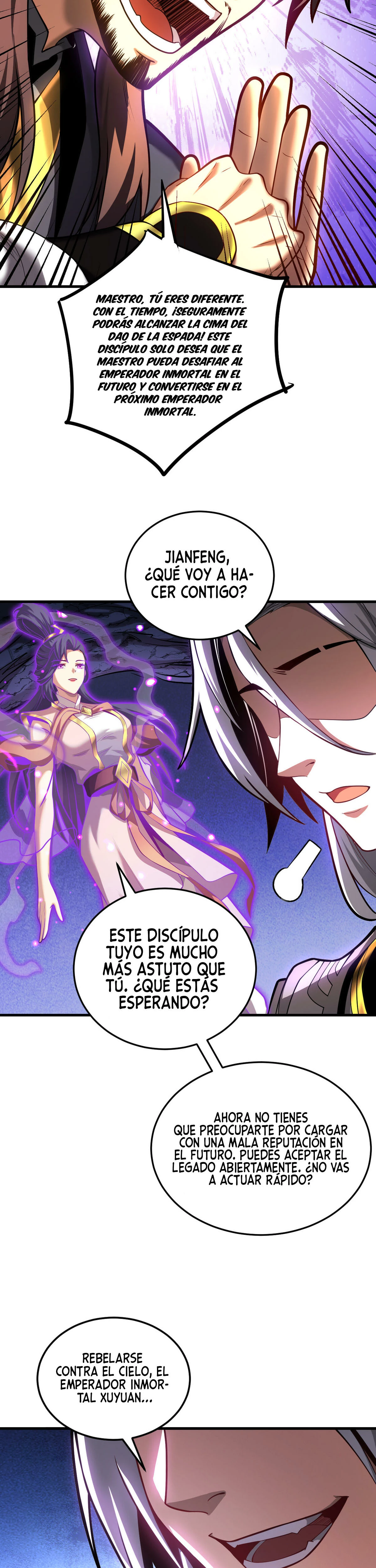 Mientras mis discípulas se matan, yo me relajo! capítulo 78, página 6