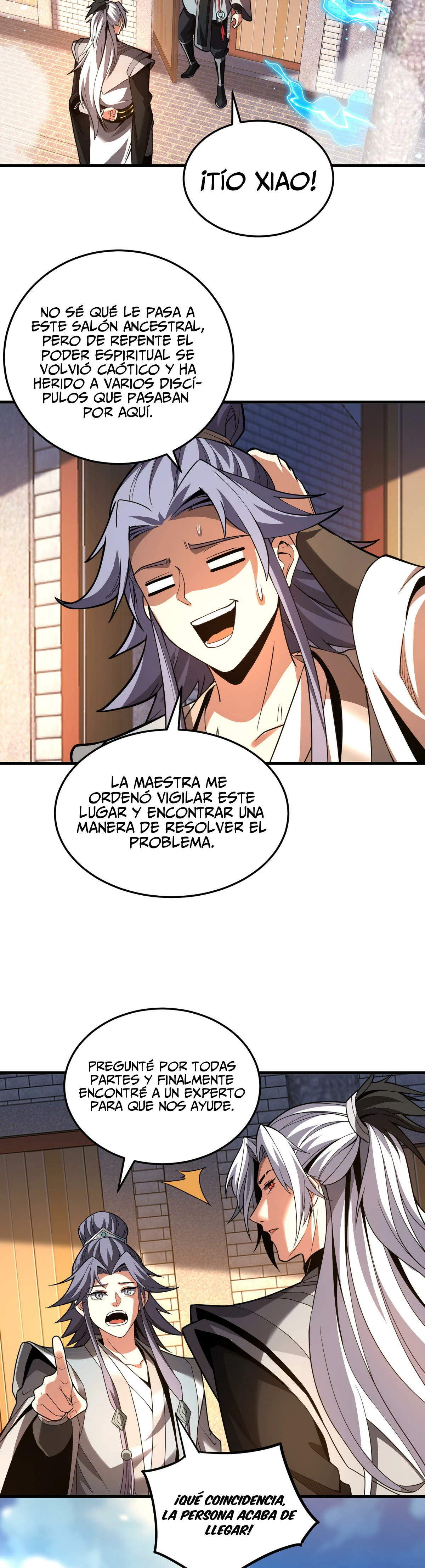Mientras mis discípulas se matan, yo me relajo! capítulo 80, página 14