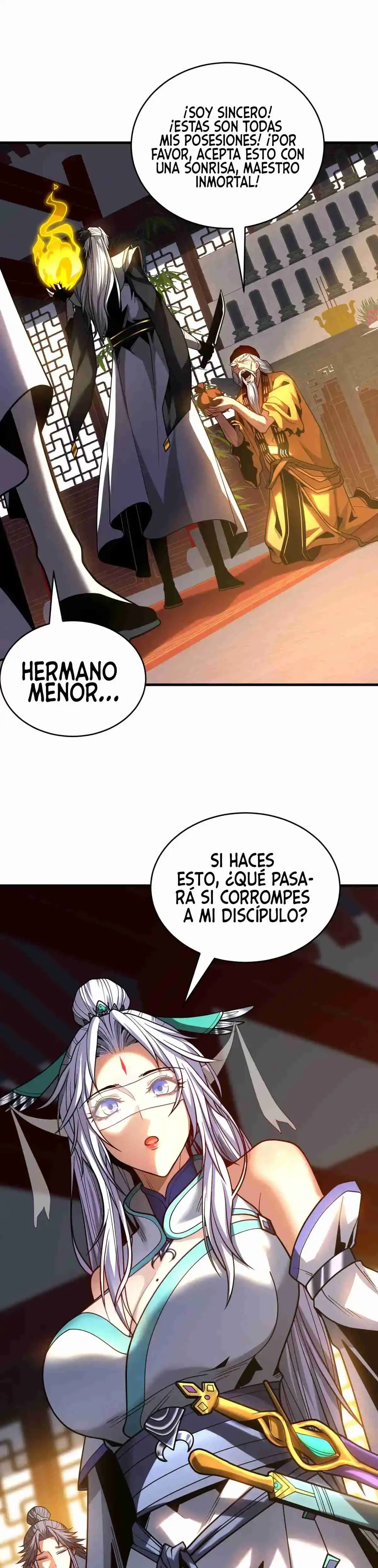 Mientras mis discípulas se matan, yo me relajo! capítulo 82, página 1