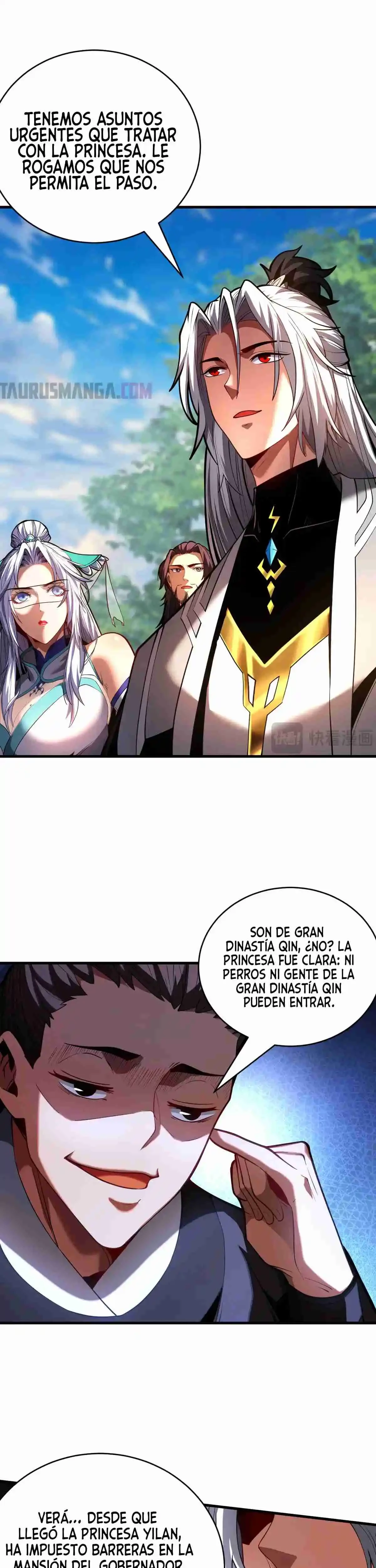 Mientras mis discípulas se matan, yo me relajo! capítulo 84, página 1