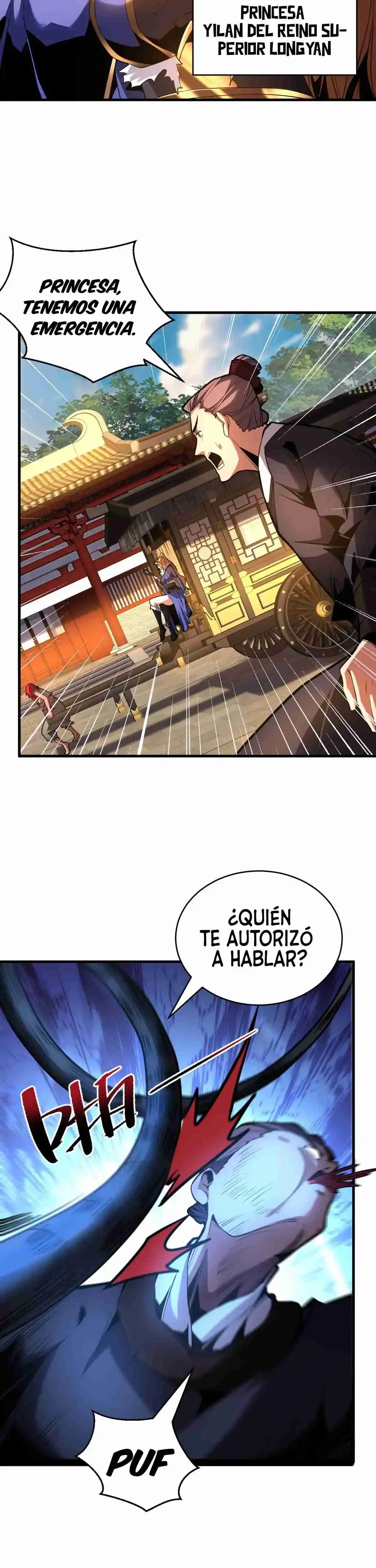 Mientras mis discípulas se matan, yo me relajo! capítulo 84, página 8