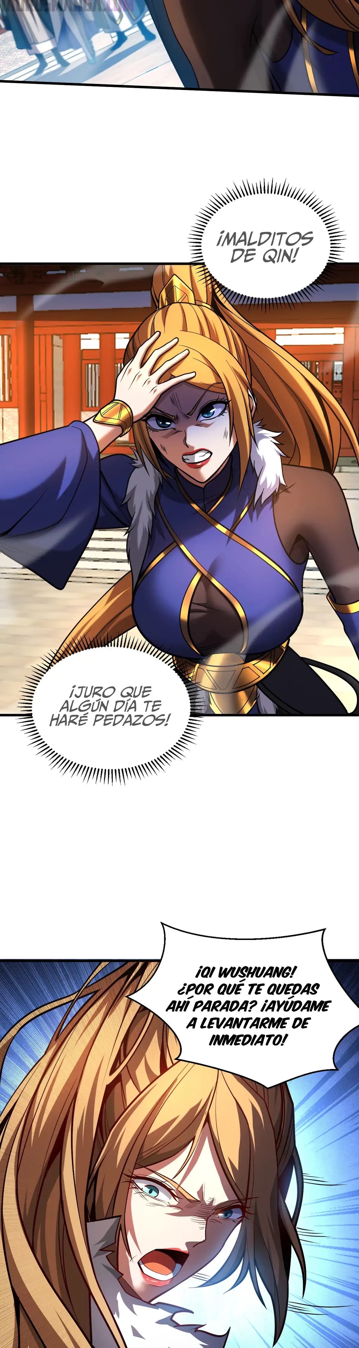 Mientras mis discípulas se matan, yo me relajo! capítulo 85, página 13