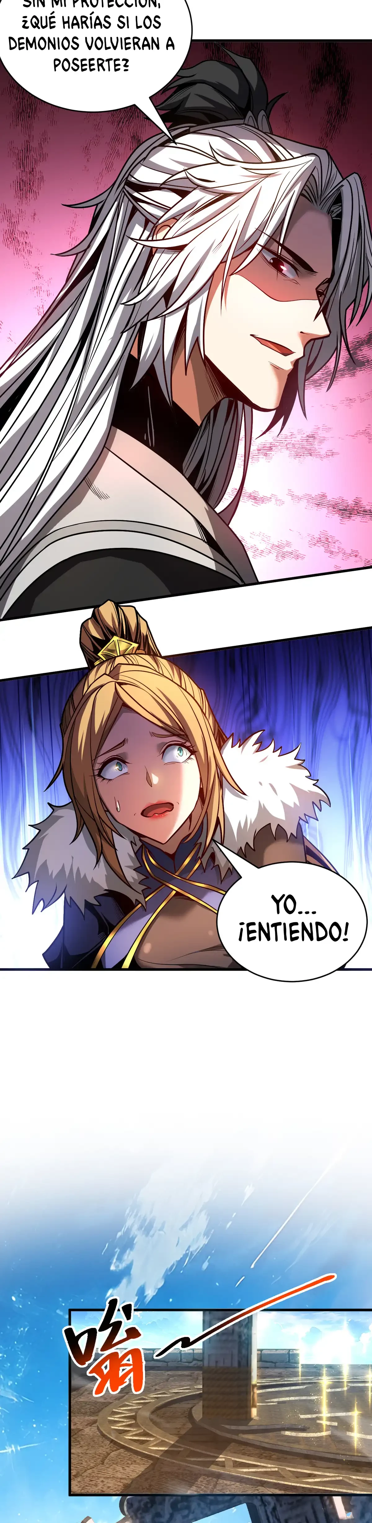 Mientras mis discípulas se matan, yo me relajo! capítulo 86, página 5