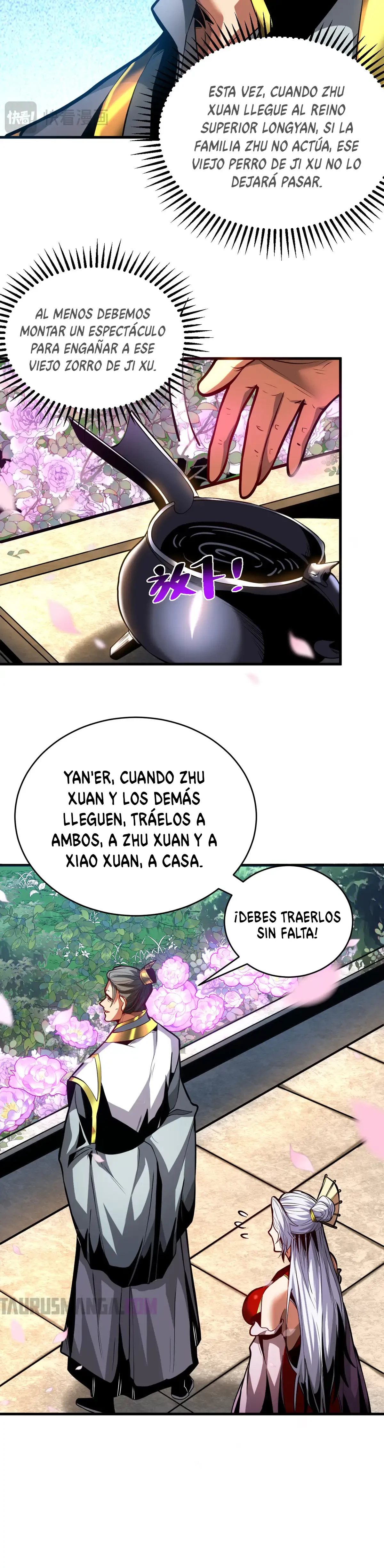 Mientras mis discípulas se matan, yo me relajo! capítulo 86, página 10