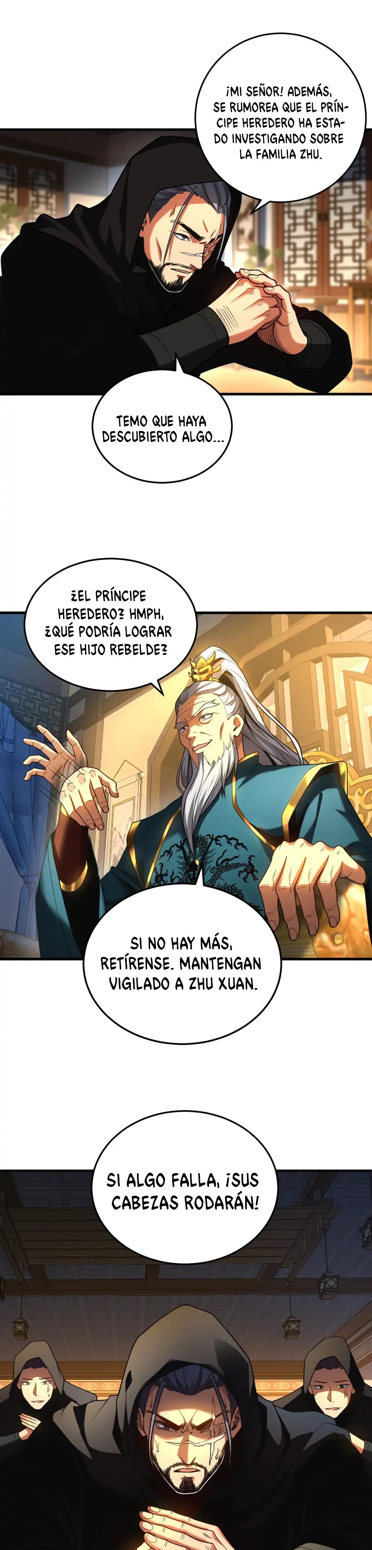 Mientras mis discípulas se matan, yo me relajo! capítulo 87, página 2