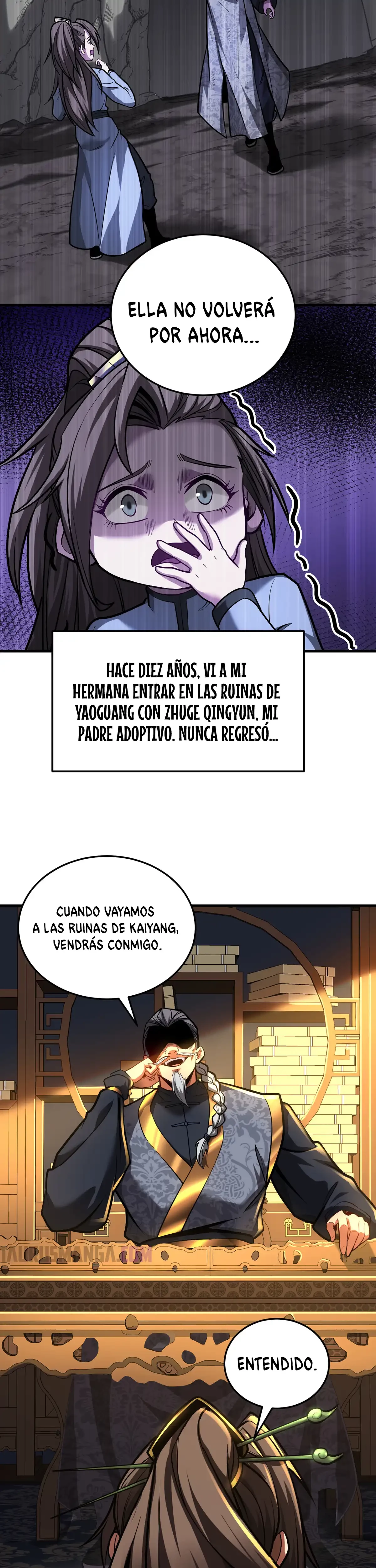 Mientras mis discípulas se matan, yo me relajo! capítulo 89, página 9