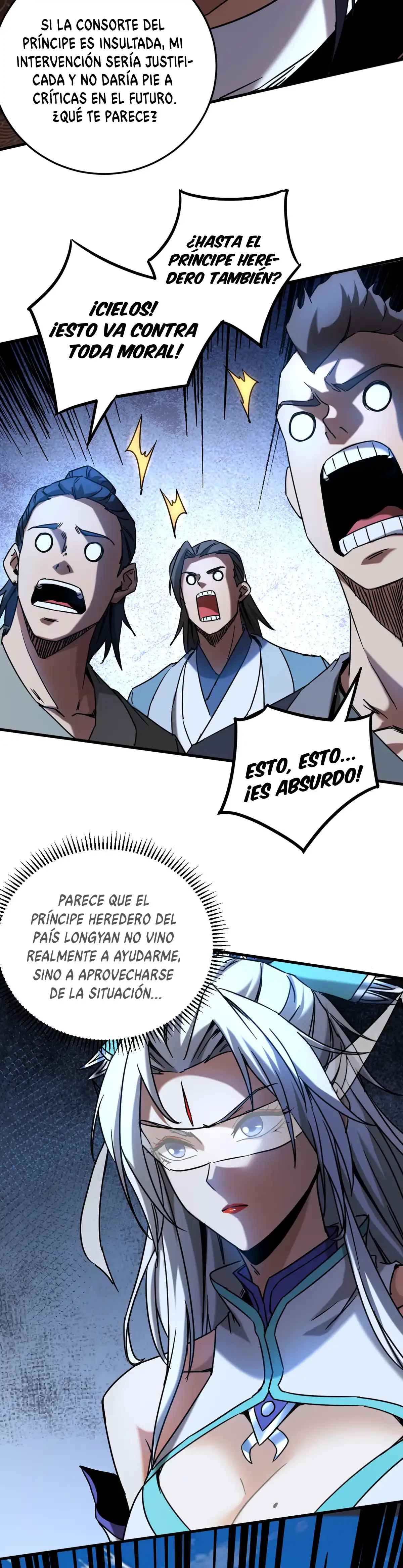 Mientras mis discípulas se matan, yo me relajo! capítulo 91, página 12