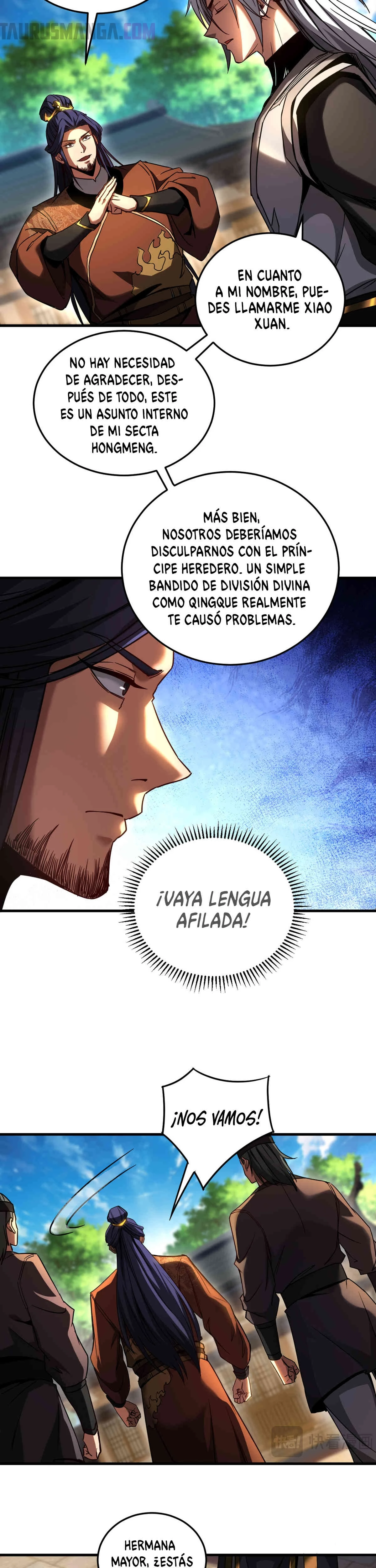 Mientras mis discípulas se matan, yo me relajo! capítulo 92, página 4