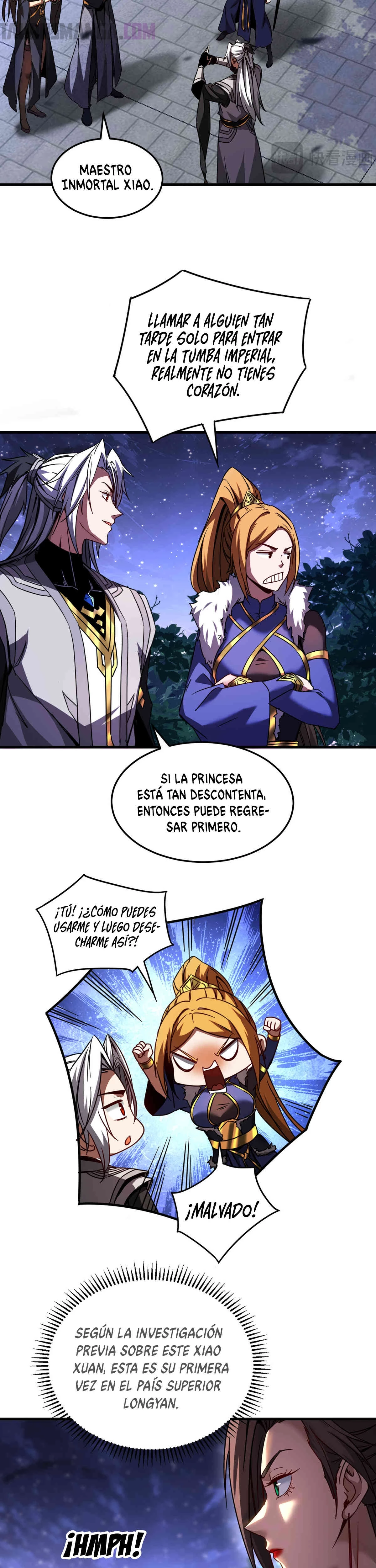Mientras mis discípulas se matan, yo me relajo! capítulo 92, página 8