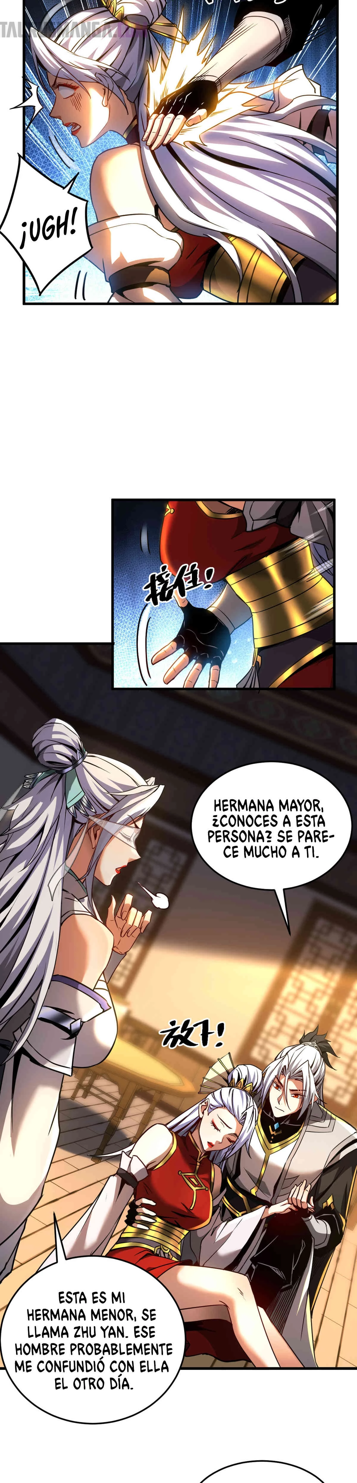 Mientras mis discípulas se matan, yo me relajo! capítulo 95, página 10