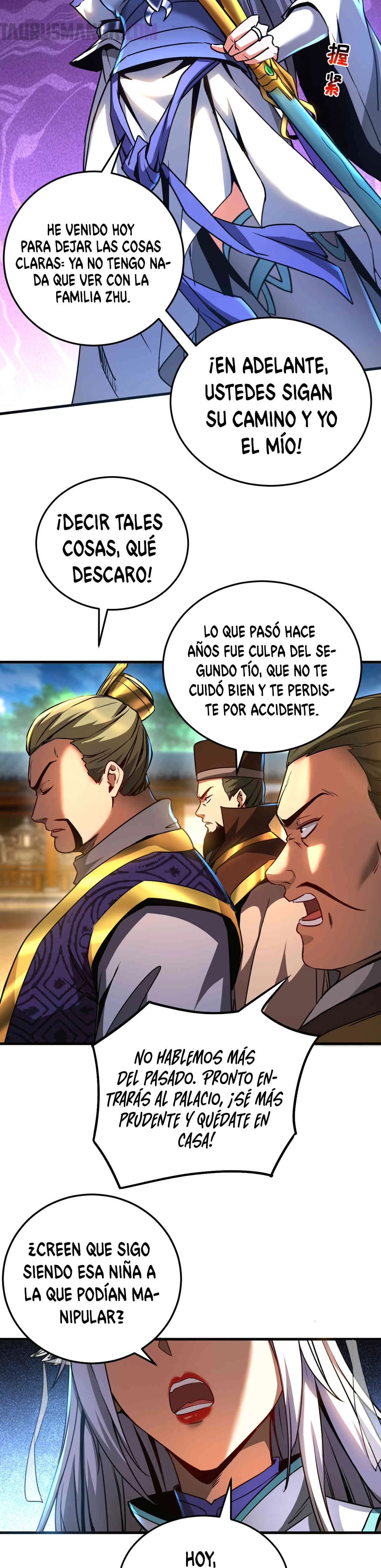 Mientras mis discípulas se matan, yo me relajo! capítulo 96, página 7