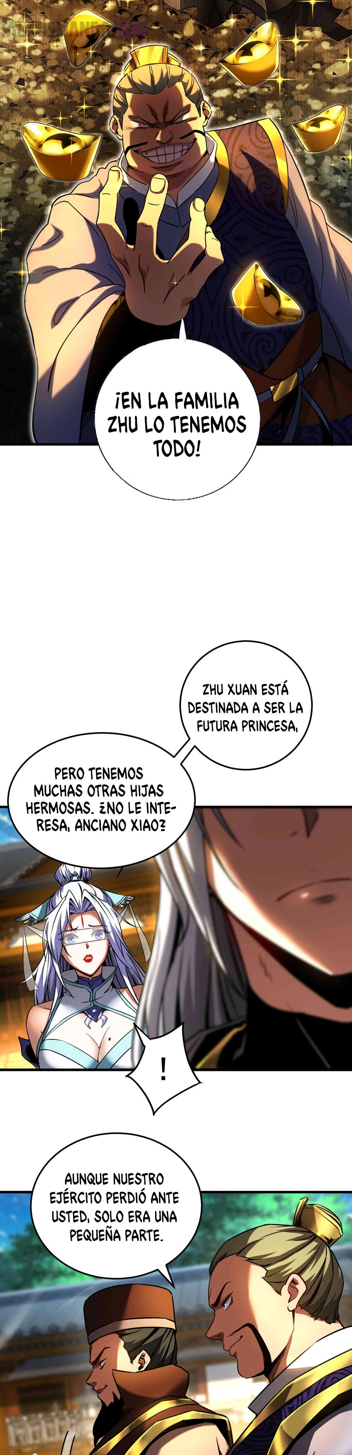 Mientras mis discípulas se matan, yo me relajo! capítulo 98, página 6