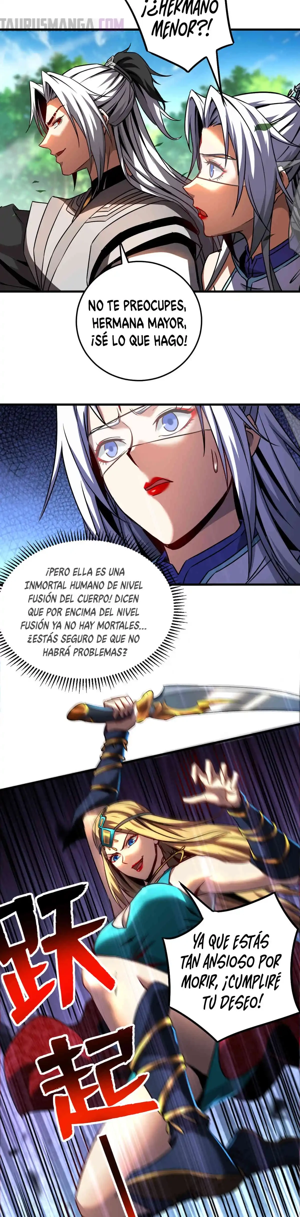 Mientras mis discípulas se matan, yo me relajo! capítulo 99, página 6