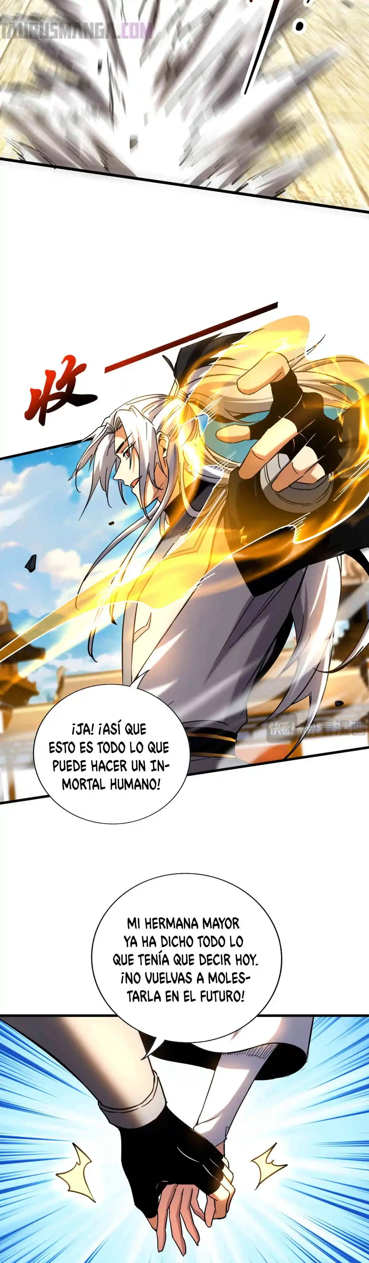 Mientras mis discípulas se matan, yo me relajo! capítulo 99, página 12