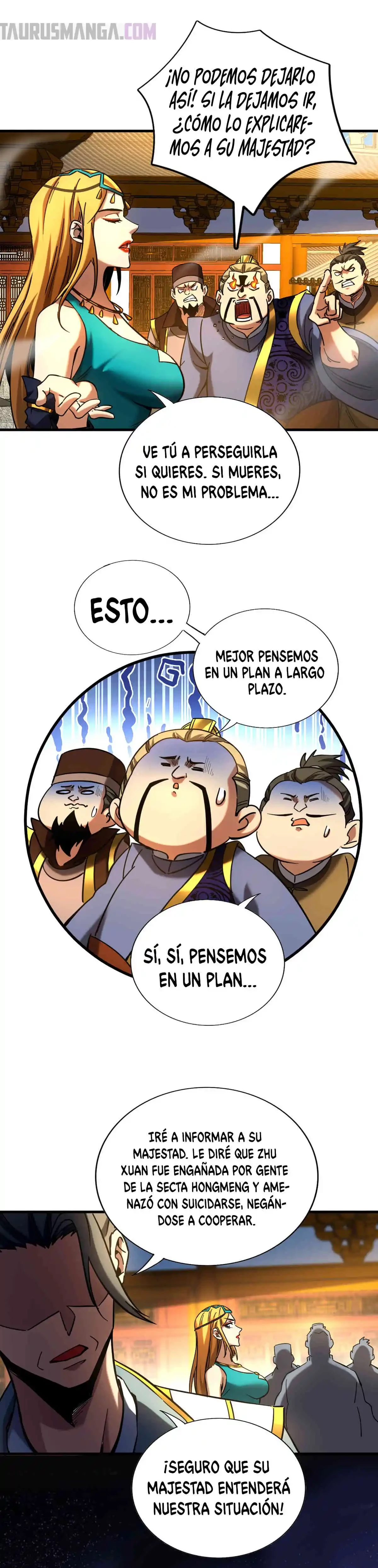 Mientras mis discípulas se matan, yo me relajo! capítulo 100, página 1
