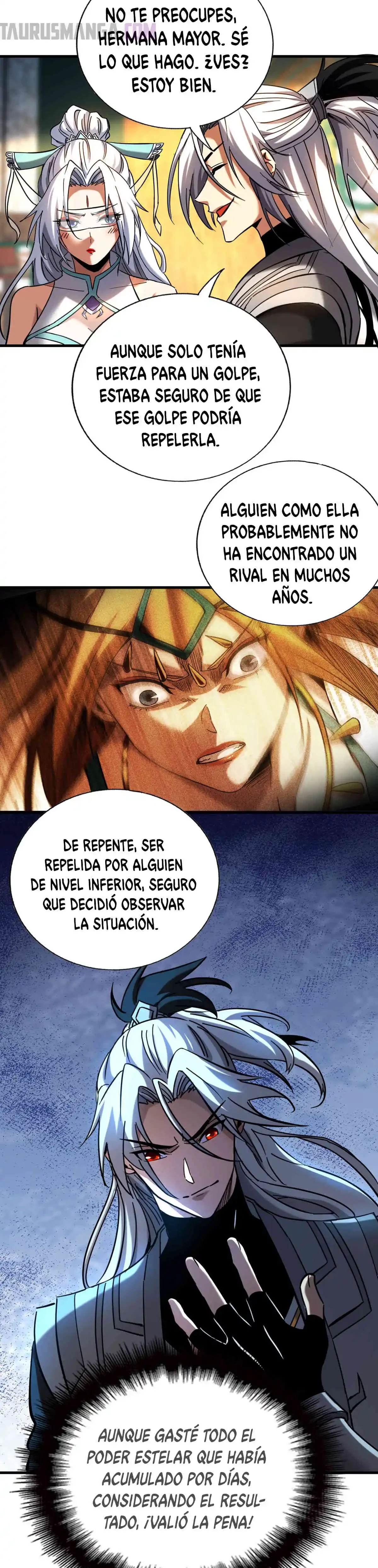 Mientras mis discípulas se matan, yo me relajo! capítulo 100, página 6