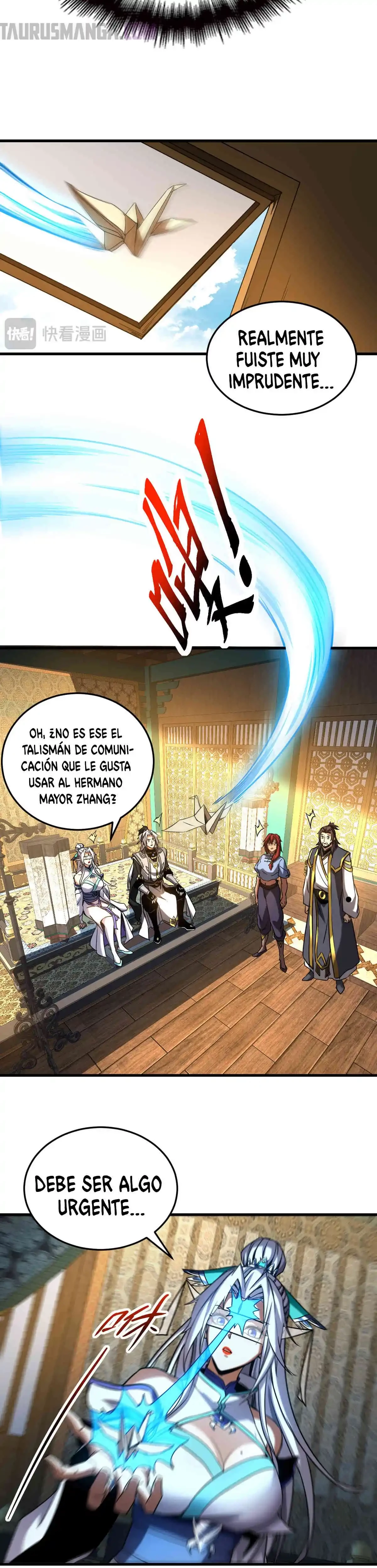 Mientras mis discípulas se matan, yo me relajo! capítulo 100, página 7