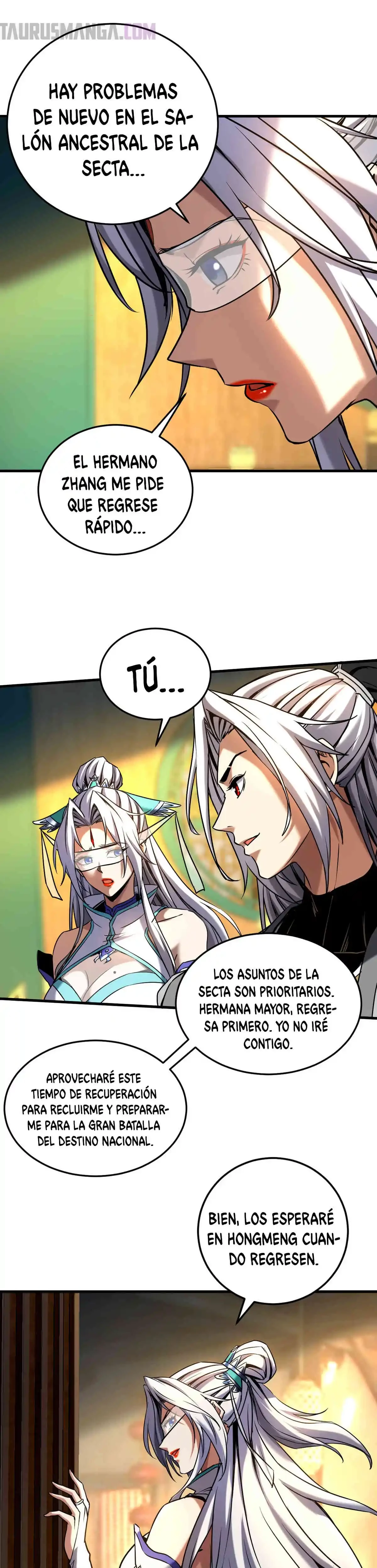 Mientras mis discípulas se matan, yo me relajo! capítulo 100, página 8