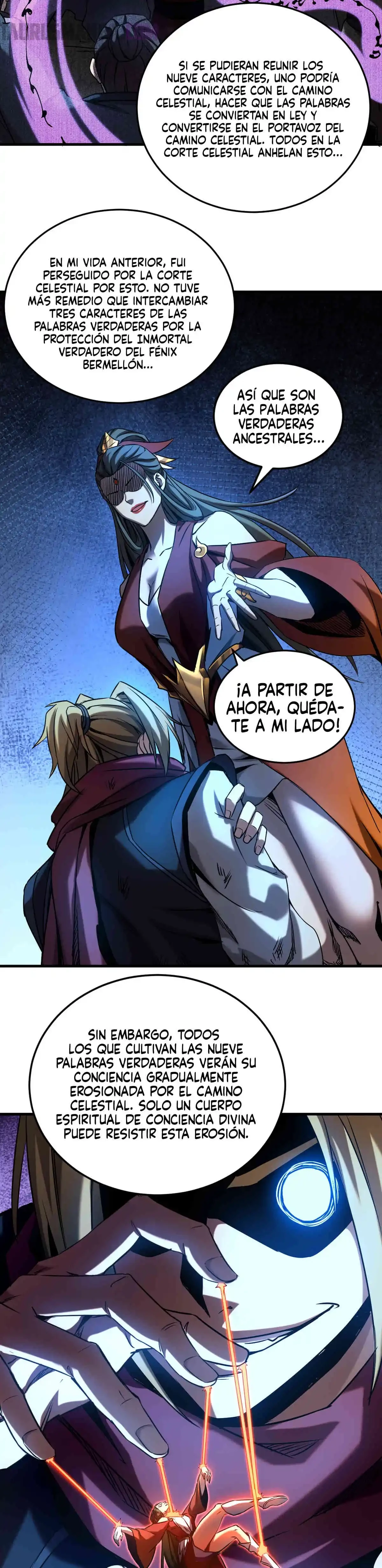 Mientras mis discípulas se matan, yo me relajo! capítulo 101, página 10