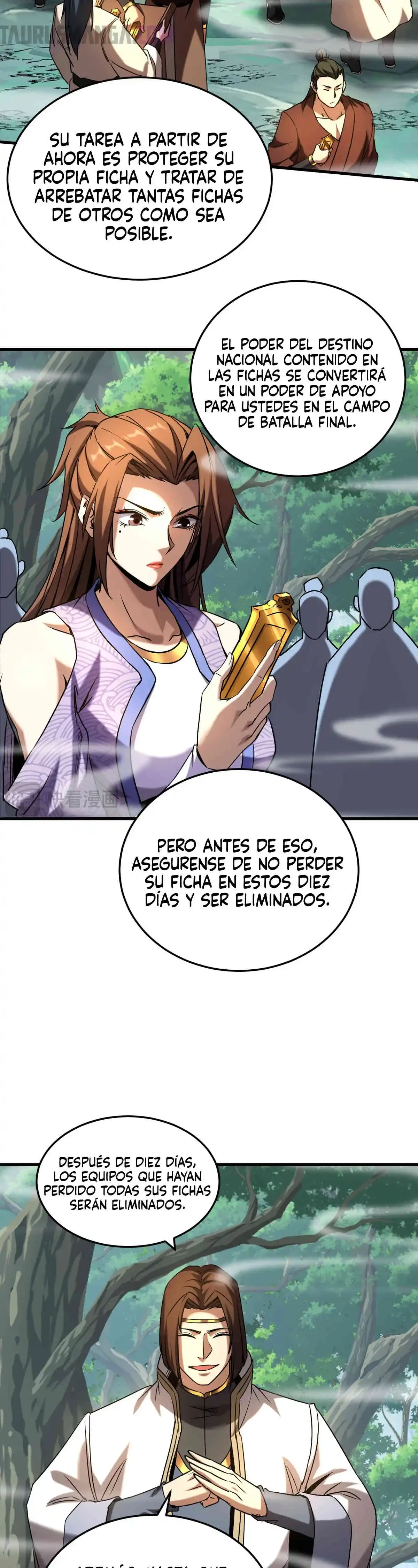 Mientras mis discípulas se matan, yo me relajo! capítulo 101, página 16