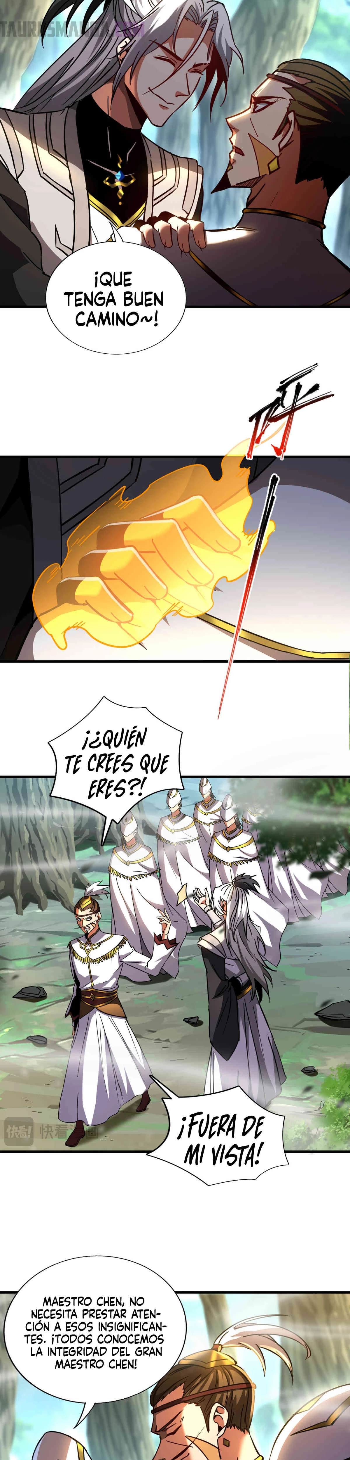 Mientras mis discípulas se matan, yo me relajo! capítulo 102, página 12