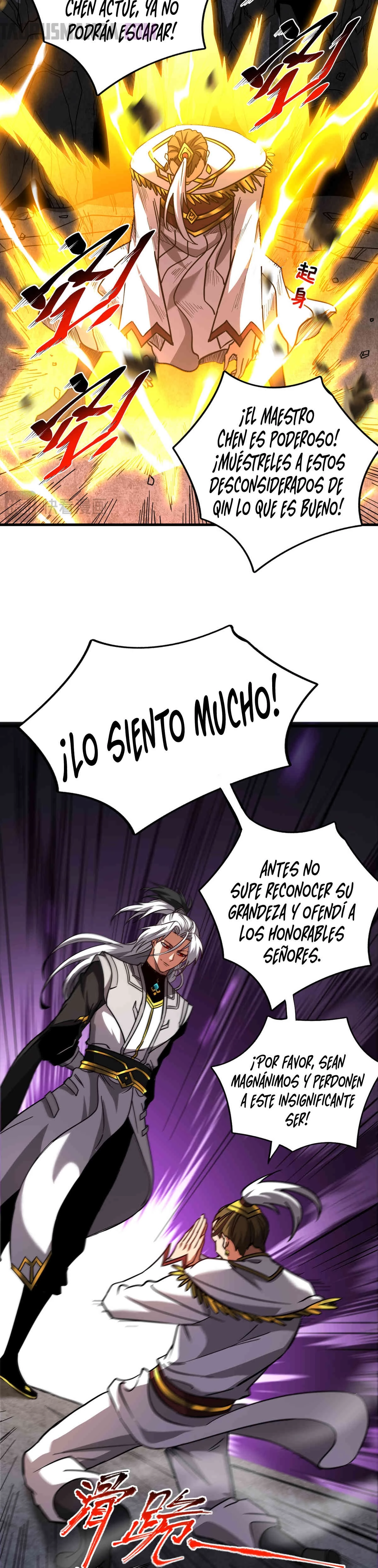 Mientras mis discípulas se matan, yo me relajo! capítulo 103, página 8