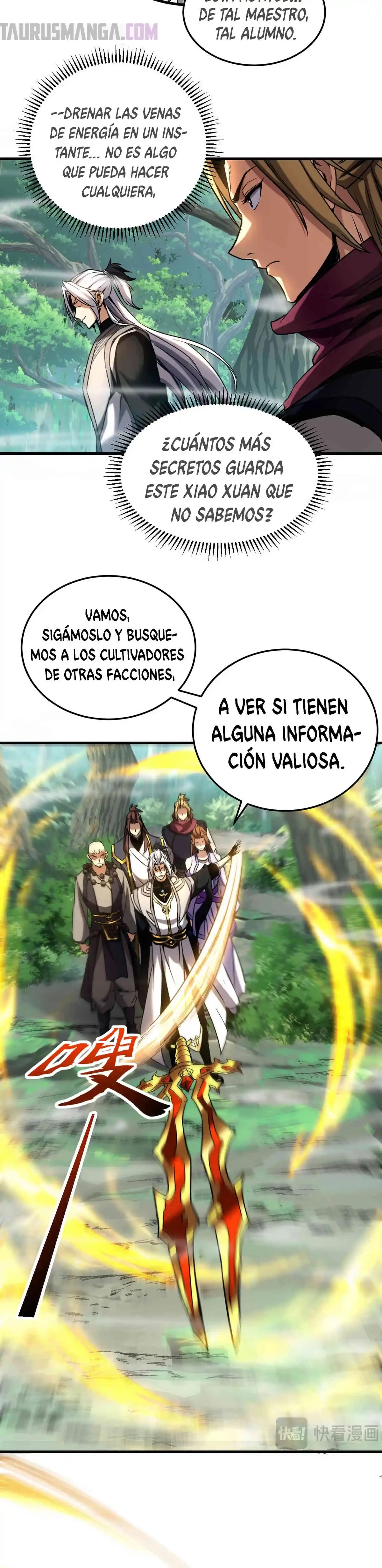Mientras mis discípulas se matan, yo me relajo! capítulo 104, página 4