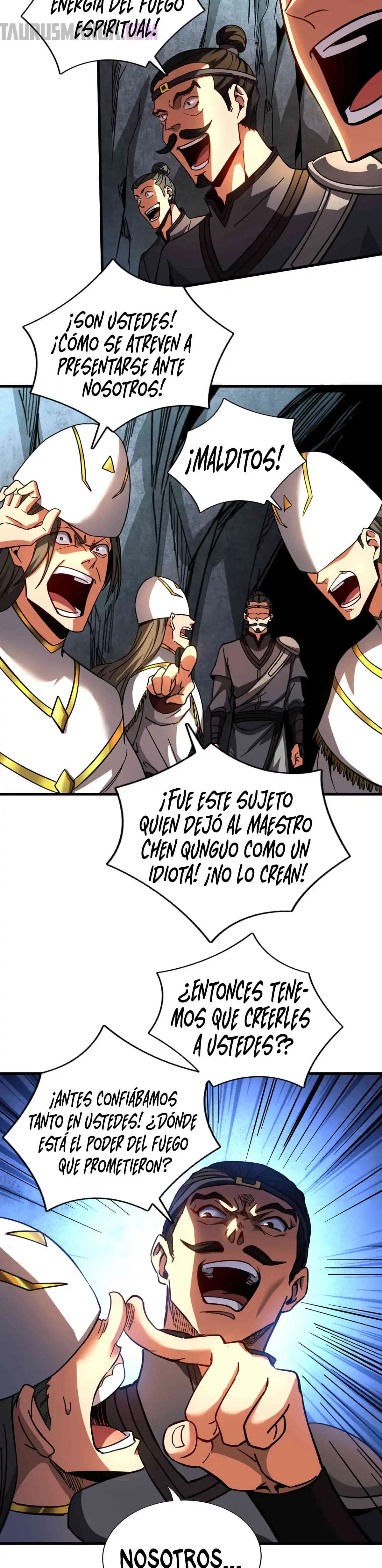 Mientras mis discípulas se matan, yo me relajo! capítulo 104, página 9