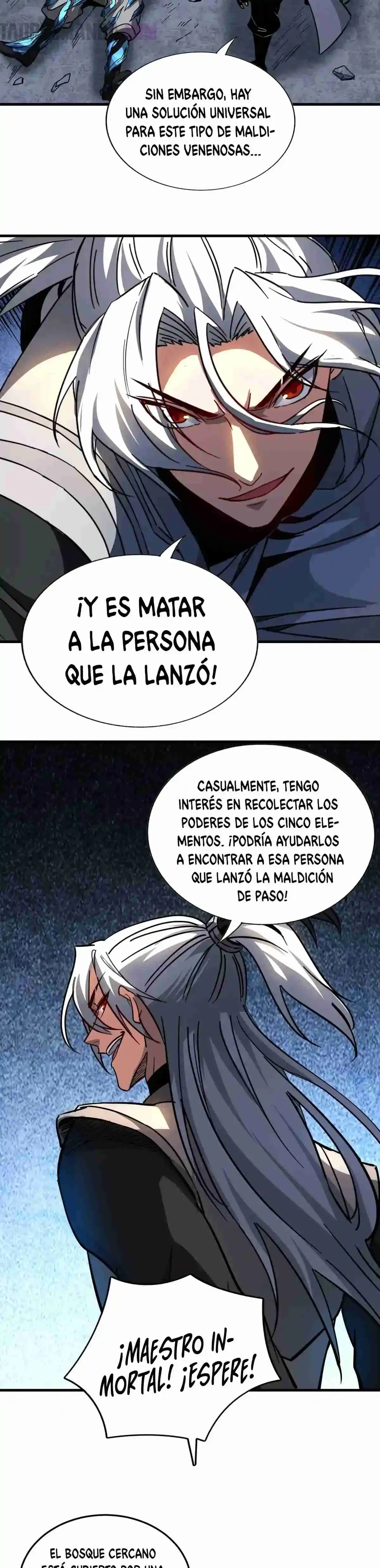 Mientras mis discípulas se matan, yo me relajo! capítulo 105, página 6