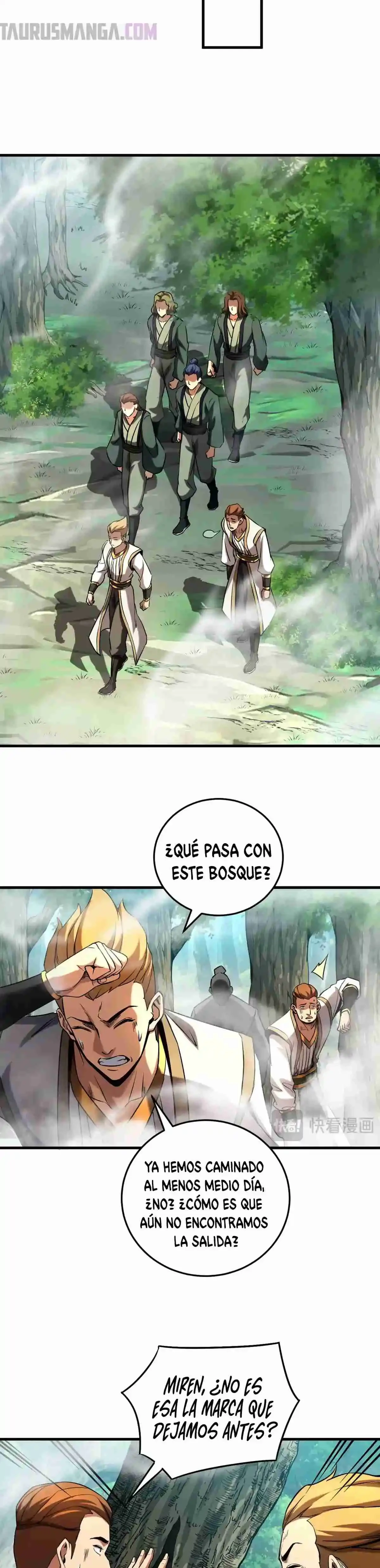Mientras mis discípulas se matan, yo me relajo! capítulo 105, página 9