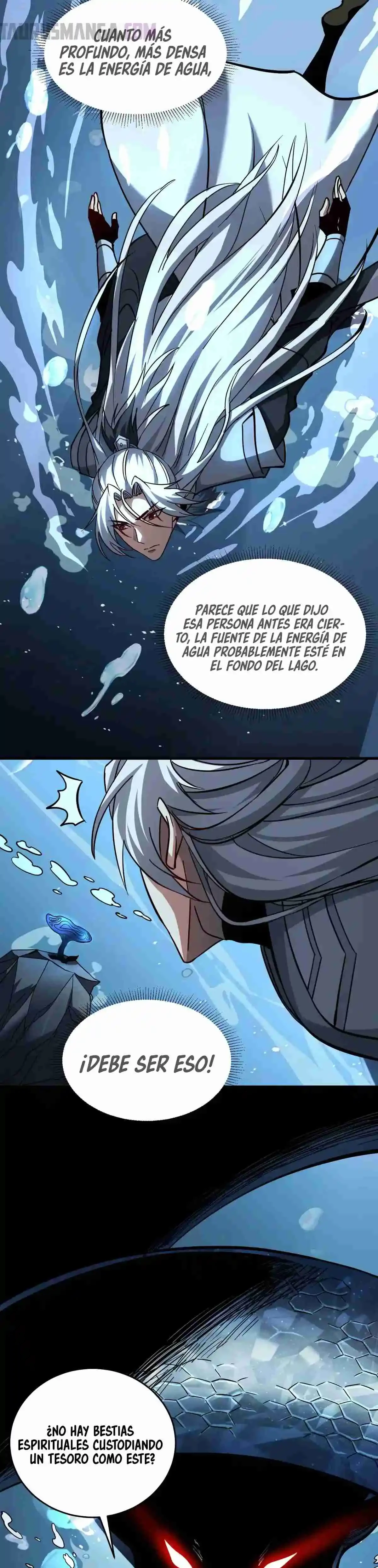Mientras mis discípulas se matan, yo me relajo! capítulo 107, página 8
