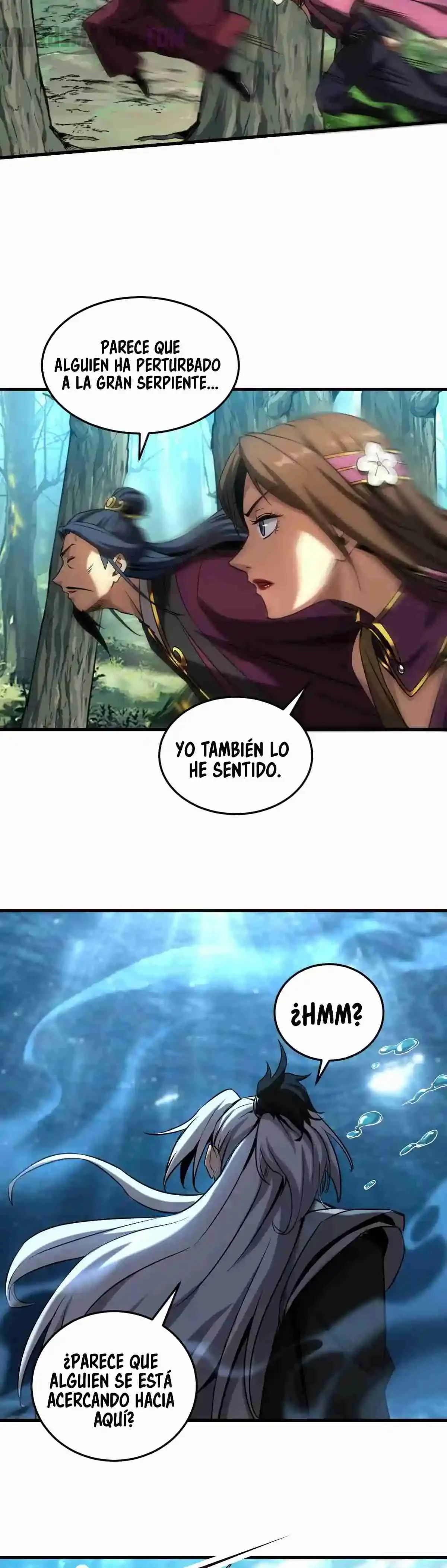 Mientras mis discípulas se matan, yo me relajo! capítulo 107, página 14
