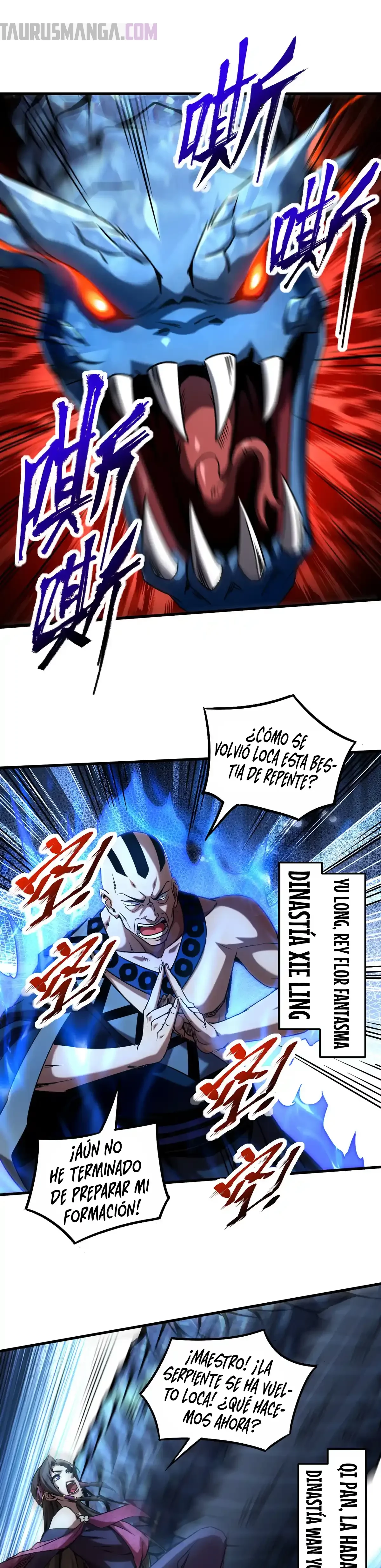 Mientras mis discípulas se matan, yo me relajo! capítulo 108, página 3