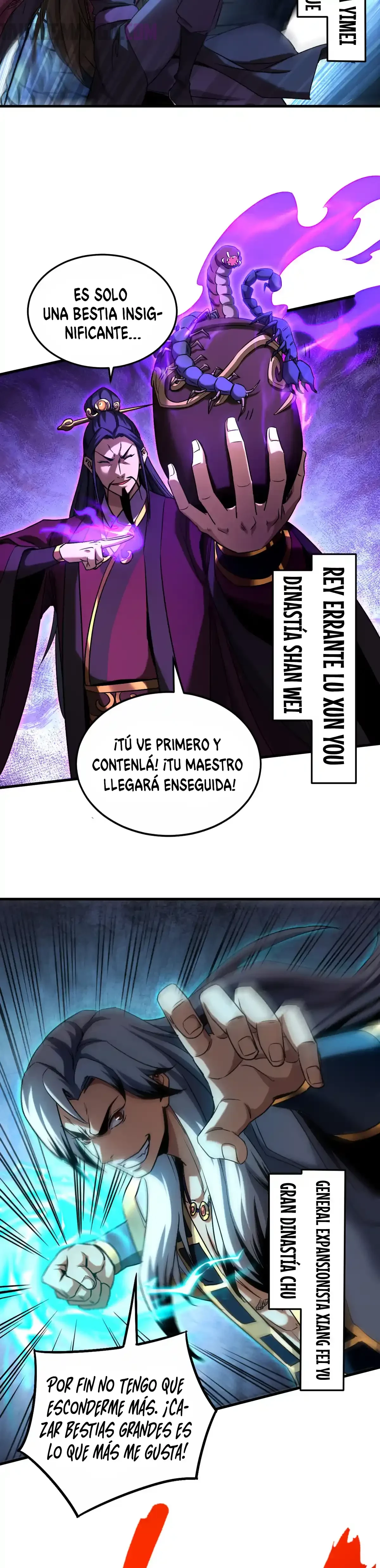 Mientras mis discípulas se matan, yo me relajo! capítulo 108, página 4
