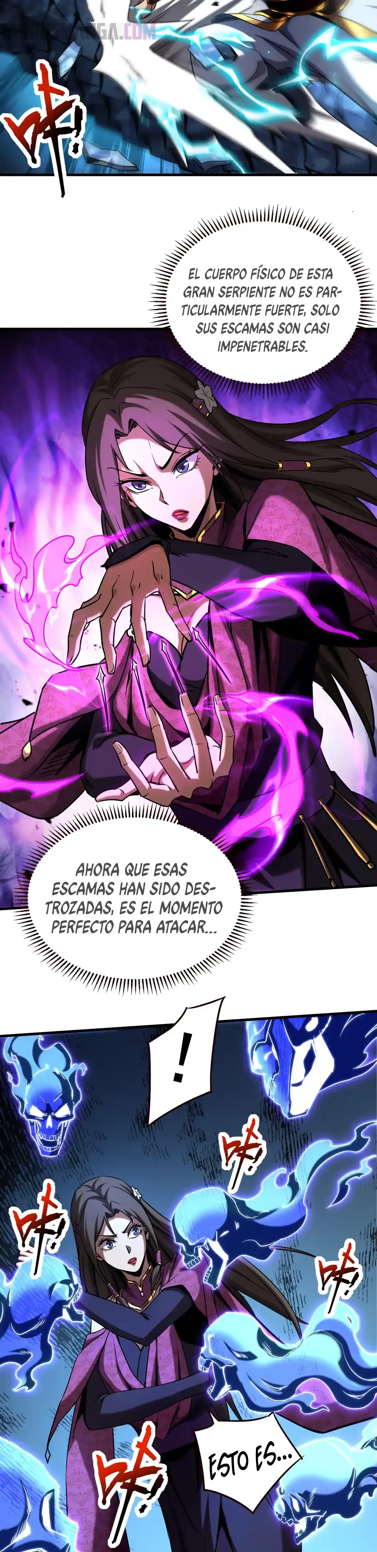 Mientras mis discípulas se matan, yo me relajo! capítulo 108, página 6