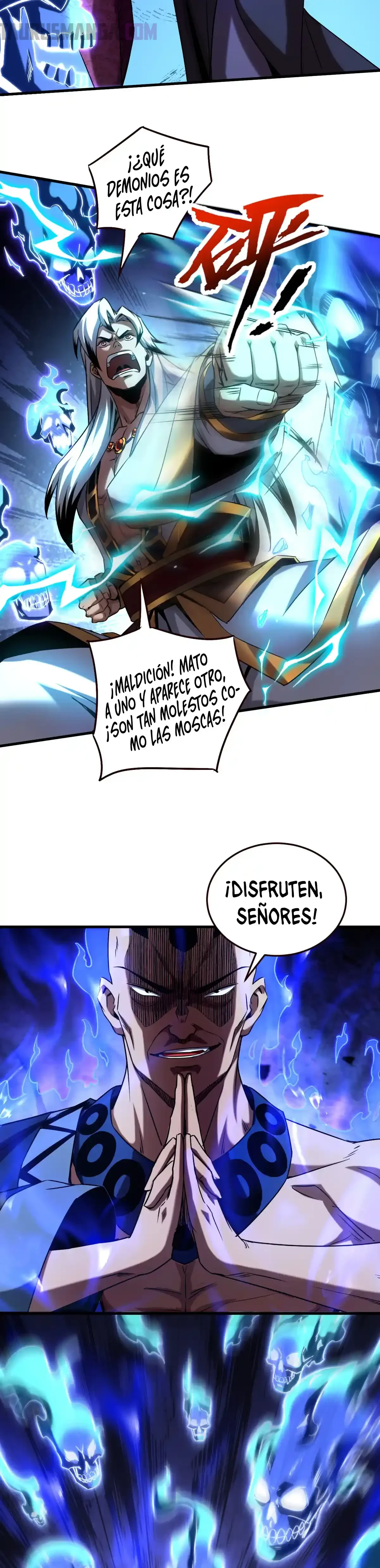 Mientras mis discípulas se matan, yo me relajo! capítulo 108, página 7