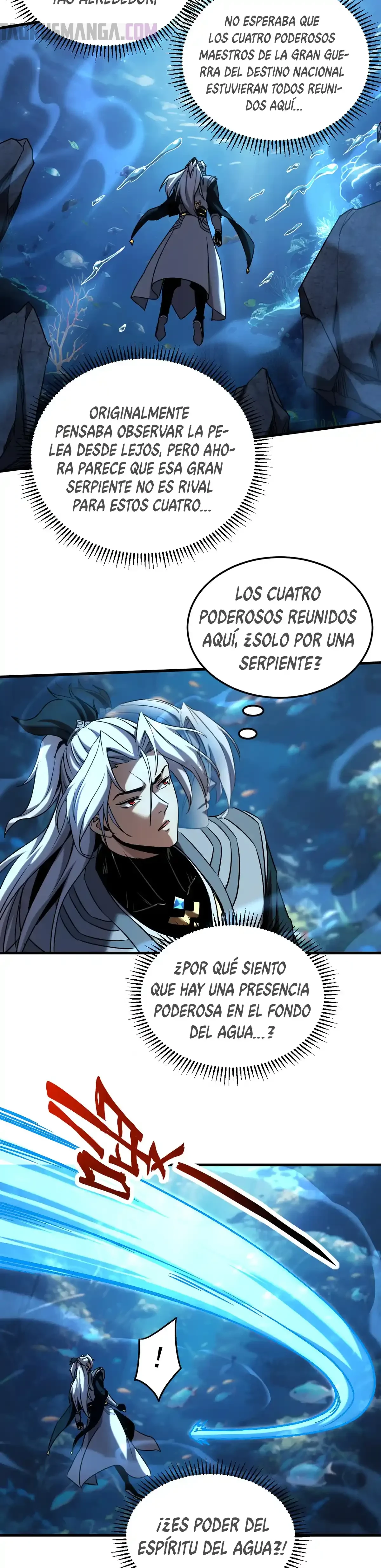 Mientras mis discípulas se matan, yo me relajo! capítulo 108, página 9