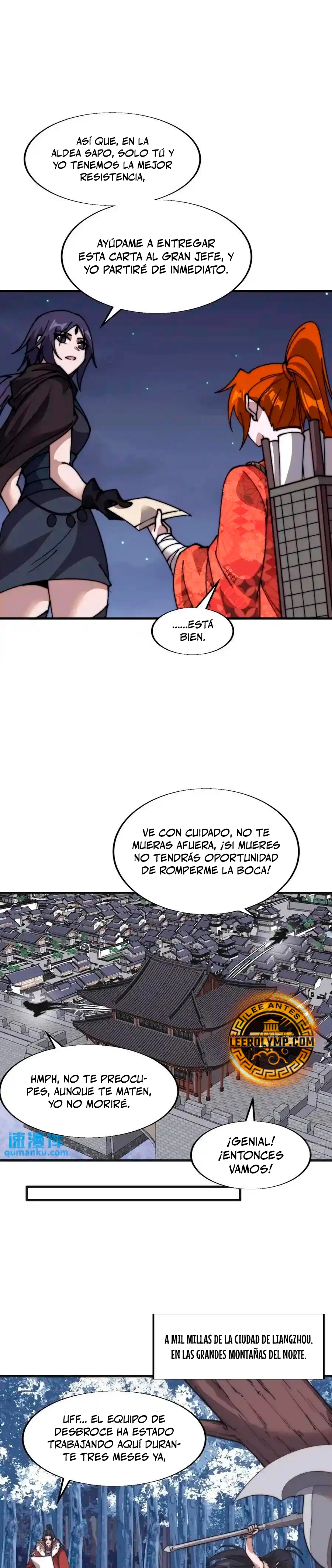 Comienza con una montaña capítulo 700, página 9