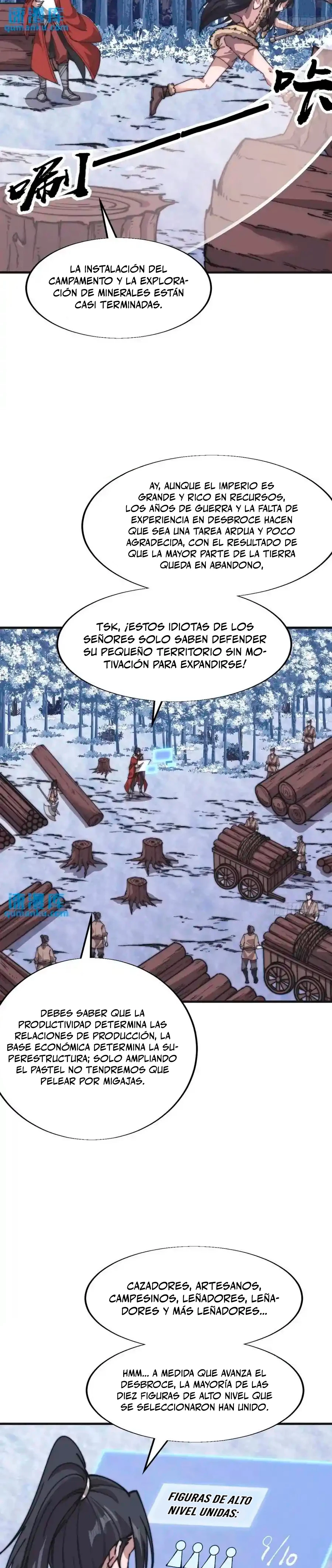 Comienza con una montaña capítulo 700, página 10