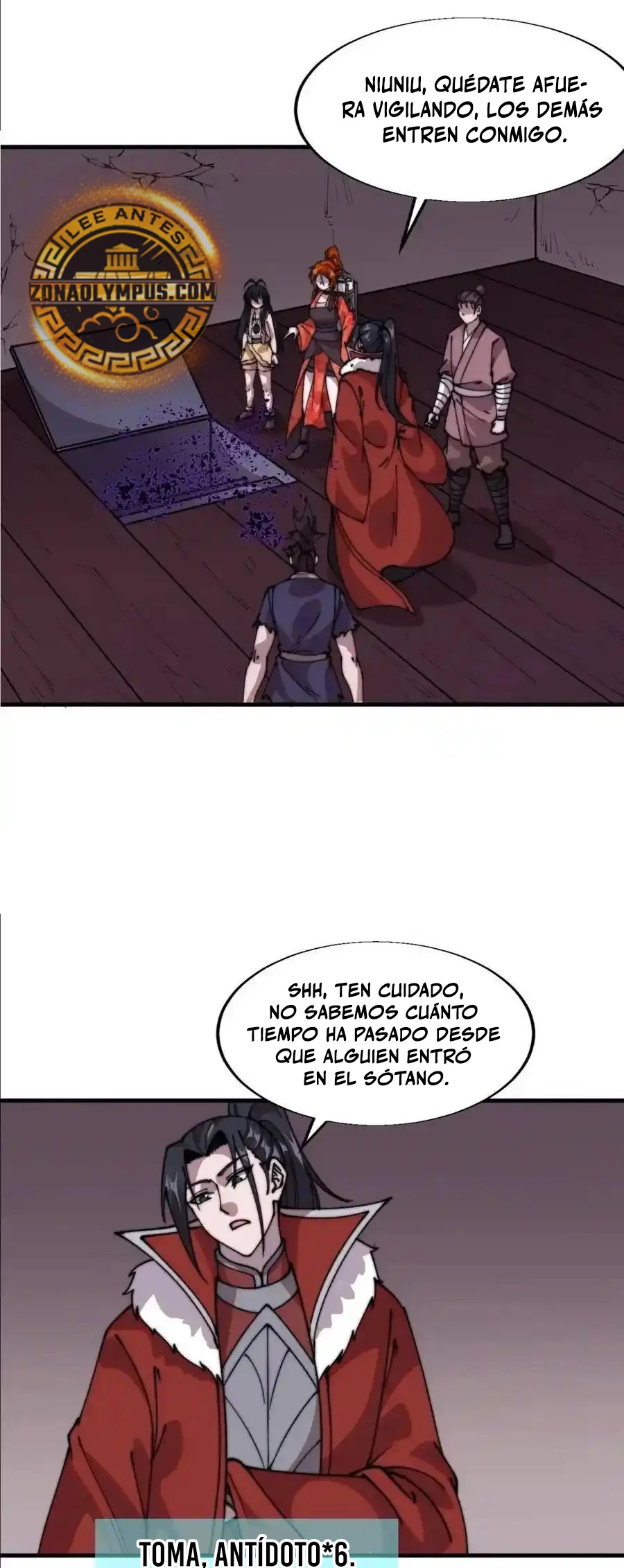 Comienza con una montaña capítulo 721, página 10