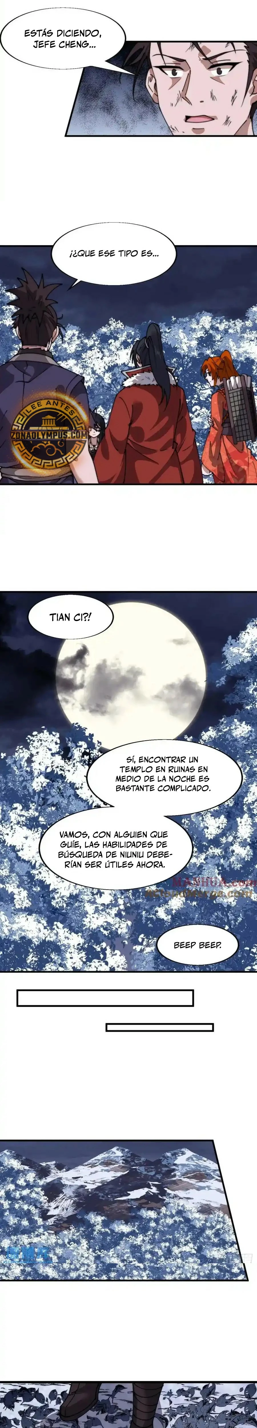 Comienza con una montaña capítulo 726, página 17